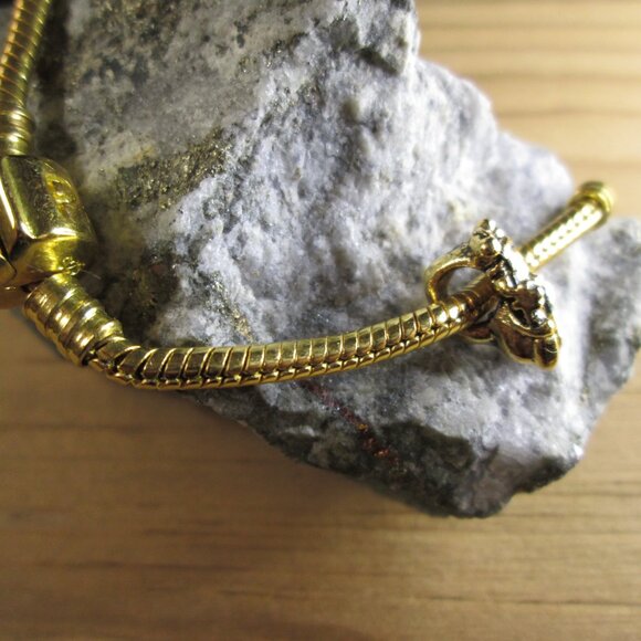 Gold Plated Sterling Silver European Jester Charm - Picture 3 of 6